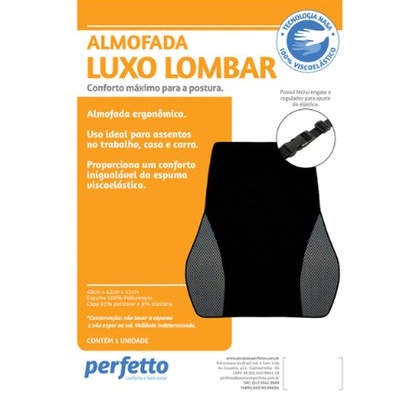 Almofada Luxo Lombar/ Perfetto