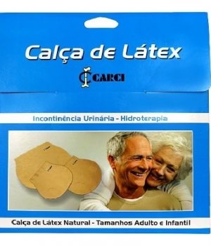 Calça de Látex Natural para hidroterapia e incontinência urinária adutlo Carci